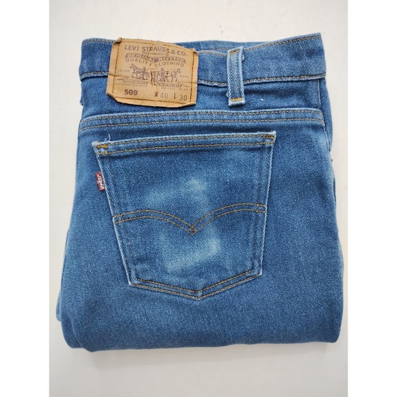 Levi's Other - Levis 509 Straight Leg Regular Fit Vintage Made in USA 40x30 (fits 38x27.5)